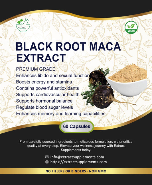 BLACK ROOT MACA EXTRACT