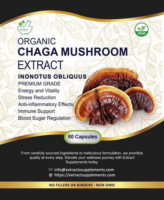 ORGANIC CHAGA MUSHROOM EXTRACT