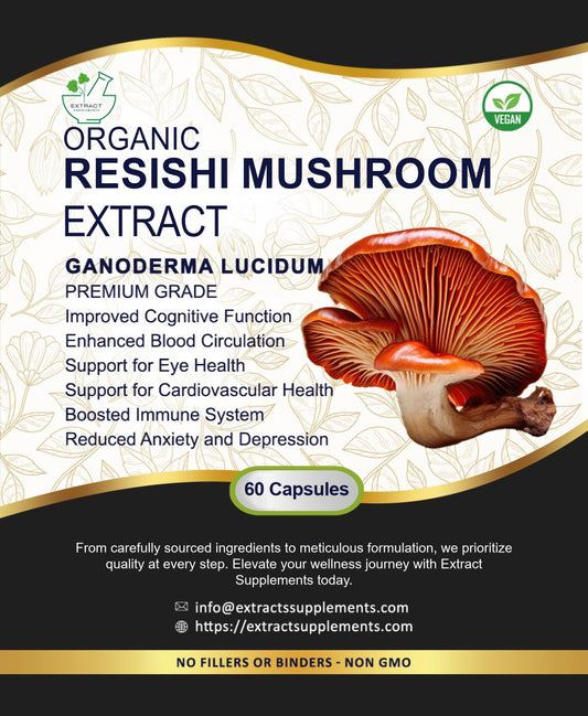 ORGANIC RESISHI MUSHROOM EXTRACT