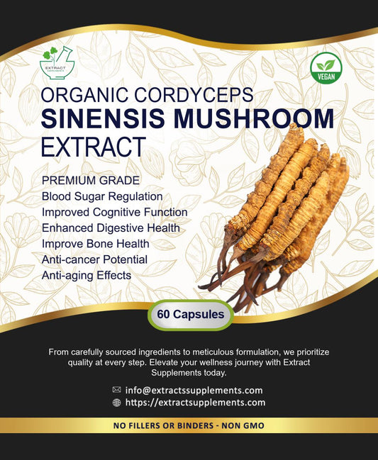 ORGANIC CORDYCEPS SINENSIS MUSHROOM EXTRACT